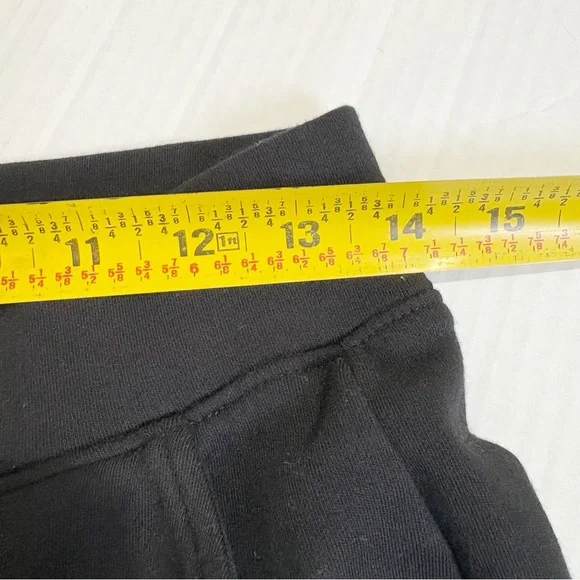 AYR Pants The High Hopes Wide Leg Size Medium Black Pima Cotton Modal Wide Leg - Picture 13 of 16